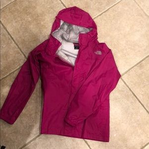 The north face raincoat